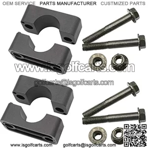 Brake Block Mounting Set with Screw Nut for Club Car DS Carryall Golf Cart 1981-Up 1011402