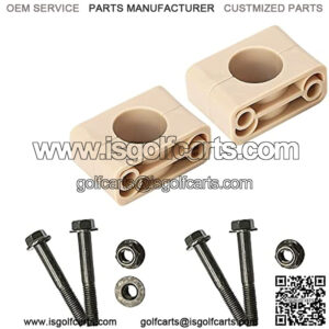 Golf Cart Brake Block Mounting Set Fits Club Car DS Carryall Golf Cart 1981-Up Replaces 1011402