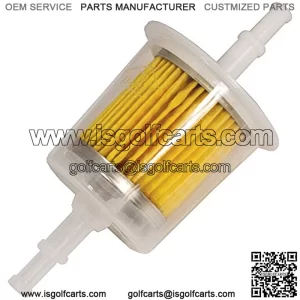 Stens Fuel Filter 120-444  for 3-Cylinder Water Cooled, Gas Engines, Club Car Gas 1984-1988, Columbia Gas 2-Cycle 1963-1995 498688