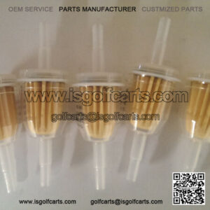Five | Golf Cart Fuel Filters | Club Car | Ezgo | Yamaha | In line Fuel Filter