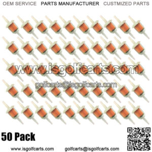 50 Fuel Filter For Club Car,Craftsman,Cub Cadet,Exmark,E-Z-GO,John Deere,Kohler