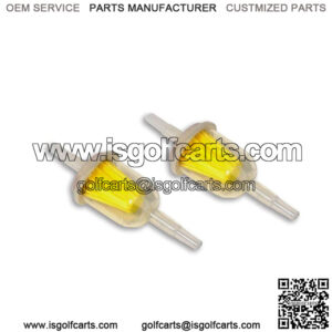 Club Car ,Yamaha, Ezgo, Golf Cart Fuel Filter (set of 2) Gas Filters