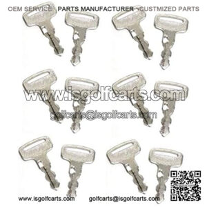 3G Golf Cart Yamaha Replacement Keys- Set of 12