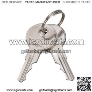Golf Cart Replacement Ignition Keys for EZGO (1982-Up) G/E 17063-G1