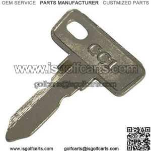 Club Car Key Replacement for ALL Gas & Electric Models 1983.5+ (Including Precedent) - Bag of 20 Keys