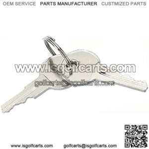 EZGO Replacement Golf Cart Keys (2 Pack)