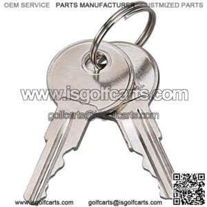 EZGO (1982-Up) Gas and Electric Golf Cart Replacement Ignition Key (2)
