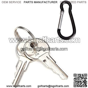 EZGO Replacment Golf Cart Ignition Keys Fits EZGO 1982-up Gas and Electric Cart
