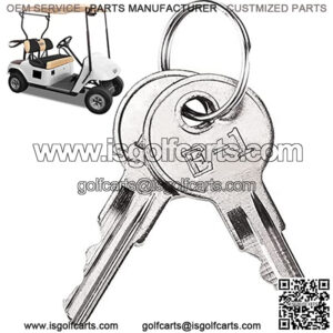 Golf Cart Key for Golf Cart EZGO 1982-up (Gas/Electric) Ignition Key Replacement Part 17063-G1 17063G1