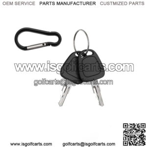 2PCS Golf Cart Ignition Key for EZGO TXT RXV Medalist 1982-up G&E 17063-G1