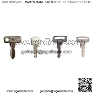 Golf Cart key Set For E-Z-GO  YAMAHA Golf Cart PTV Club Car Ds Gas/Electric