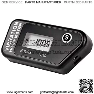 Digital Wireless Hour Meter,Vibration Operation for Golf Cart Tractor Generator Compressor Chainsaw Motorcycle Pressure Washer and Gas/Diesel Powered Machine. (016B-B1-BK) Brand