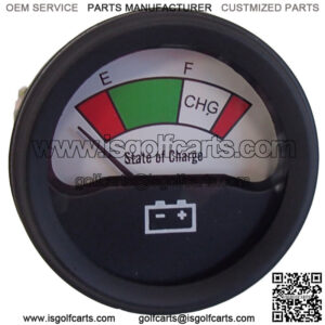 Volt Meter Battery Gauge For Club Car EZGO Fits Yamaha 36 Volt Golf Carts