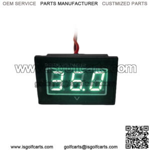 36V Golf Cart Digital Volt Meter Battery Gauge Club Car EZGO Yamaha 36 - GREEN