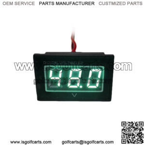 48V Golf Cart Digital Volt Meter Battery Gauge Club Car EZGO Yamaha 48 - GREEN