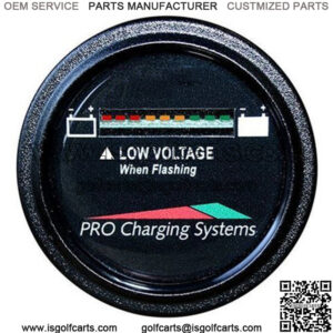 36V Dual Pro Round Battery Fuel Gauge