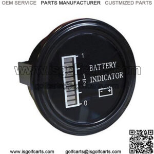 48V Round Digital Charge Meter