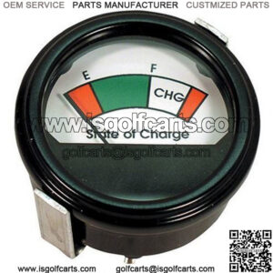 48V Round Analog Charge Meter