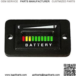 For Club Car Battery Indicator Golf Cart Parts Black LED Hot High Quality