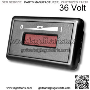 Horizontal 36 Volt Digital State of Charge Meter