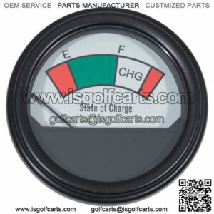 Analog State of Charge Meter for 24-Volt Golf Cart