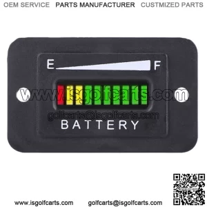 US 36V LED Volt Battery Indicator Meter Gauge For EZGO Club Car Golf Cart Boat