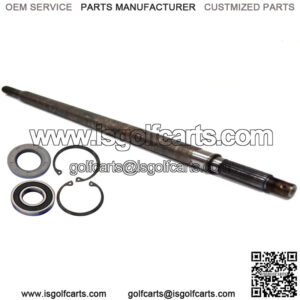Golf Cart Pass. Side Rear Axle Shaft W/ Bearing EZGO TXT Electric 94+ 20377G12