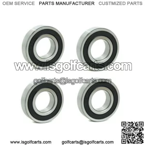 (4) CLUB CAR PRECEDENT GOLF CART FRONT WHEEL HUB BEARINGS 2004 & UP GAS & ELEC