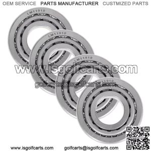 Golf Cart 4X Front Wheel Hub Bearing For Club Car Precedent Gas & Elec 2004+