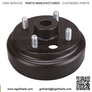 EZGO RXV Brake Hub Drum (Large hole 30-tooth / Small hole 24-tooth) OEM# 21807-G1, 19186G1P