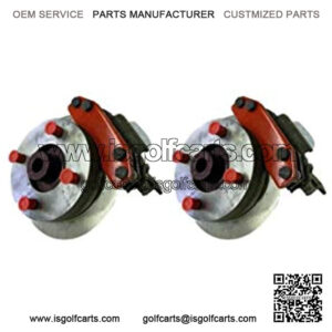 3G Rear Disc Brake Kit for EZGO Lifted Gas Golf Carts 1982+ (4 Cycle only)