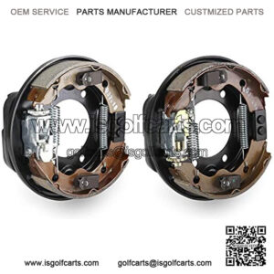 Golf Cart Brake Assembly for 1995-Up Club Car DS and Precedent, Passenger & Driver Side Rear Brake Cluster for Club Car Golf Carts 101823301 103380202 (Driver Side and Passenger Side)