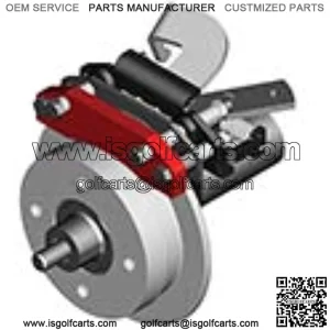 Revenge Golf Cart Parts & Accessories Club Car DS Golf Cart Rear Disc Brake Kit