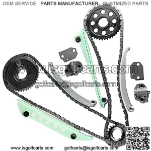 Timing Chain Kit Cam Gear Crank Sprocket Tensioners Guide Rails fits for 1997-2010 Ford F-150 Explorer Expedition 4.6L SOHC VIN 6 W 90387SG