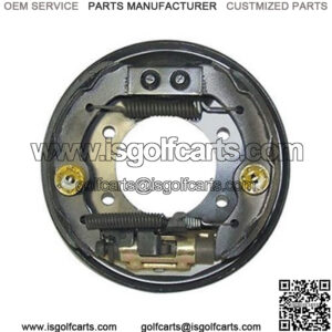 Passenger Side Brake Assembly w/ Brake Shoes (Works on most EZGO, Club Car, and Yamaha Carts)