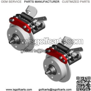 Rear Disc Brake Kit for EZGO LIFTED Electric Golf Carts 1982+