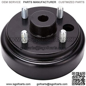 Golf Cart Brake Drum/Hub Assembly (Electric) for EZGO TXT Golf Carts Replace# 19186G1