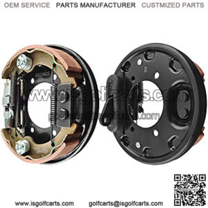 Golf Cart Brake Assembly for EZGO TXT PDS Medalist and Yamaha Golf Carts G14 G16 G19 G20 G21 G22 Driver Side and Passenger Side, Includes Brake Shoes, OEM# 70998-G01 70998-G02