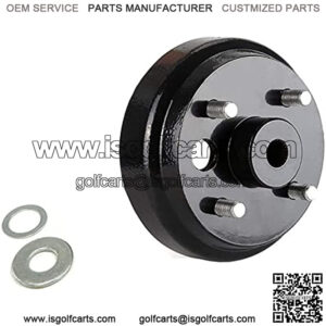 Golf Cart EZGO Brake Drum Hub Assembly for EZGO TXT Golf Cart Replace Part: 19186G1,19186-G1P