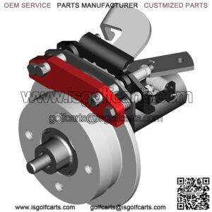 Caliper Rear Disc Brake Kit for Club Car DS, Precedent & Yamaha G1-G22 Golf Cart
