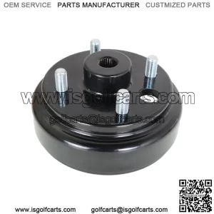 Rear Wheel Brake Drum Rear Hub For EZGO TXT Golf Cart W/ Small Spline 19186-G1P