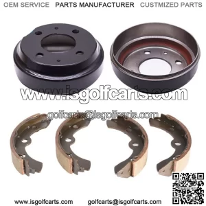 Gas/Electric Golf Cart Brake Drums Shoes Kits for Yamaha G1, G2, G8, G9 (82-92)