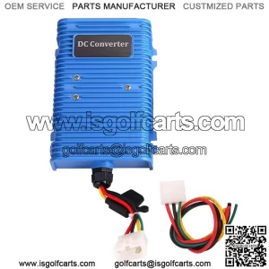 30A Golf Cart Voltage Reducer 36V/48V to 12V DC Converter For Club Car EZGO
