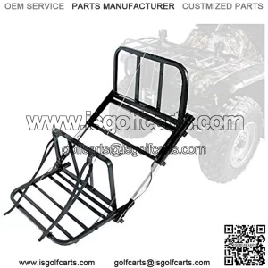 Great Day Custom Cart Front Power Loader 350 lbs Capacity - Aluminium Finish, PL250, Black