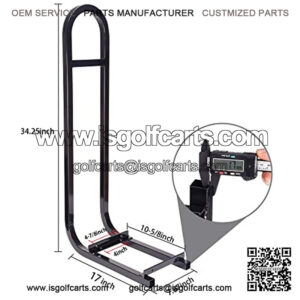 Golf Cart Rear Seat Safety Grab Bar Fits Club Car Yamaha Universal Golf Cart Accessories