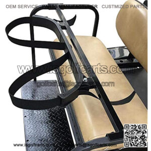 Universal Golf Cart Rear Seat Bag Holder Attachment Bracket for Yamaha Club Car