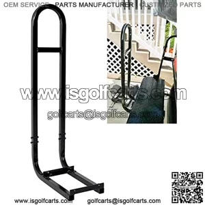 Scaller Golf Cart Rear Grab Bar Hand Rail Rear Handle Universal for Club Car Yamaha