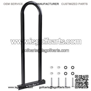 Golf Universal Cart Rear Seat Safety Grab Bar Hand Rail Compatible with Club Car Yamaha Easy to Install