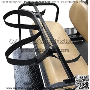 Universal Golf Bag Holder Bracket Attachment Cart Rear Seat for Club Car Yamaha US