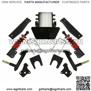 6"  RXV Heavy Duty Double A-Arm Lift Kit with Built-In Coil-Over Shocks (Fits 2008-2013 RXV Electric)